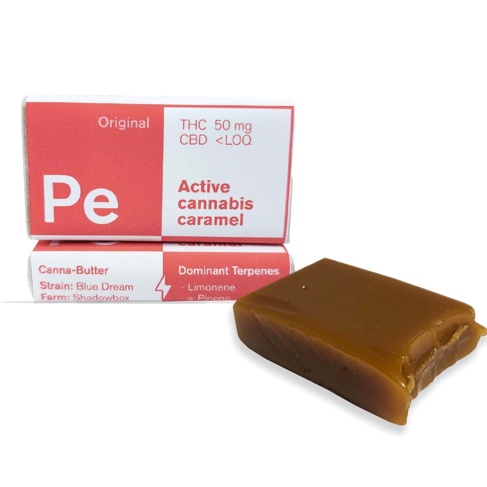 Periodic Edibles Original 50mg Active Caramel Periodic Edibles Leafly